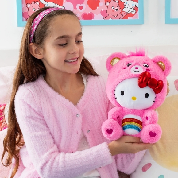 Hello Kitty plush 🌈 x Care Bear • 12 inches - Picture 6 of 7
